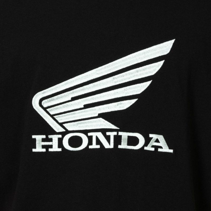 Honda ロゴ刺繍半袖Tシャツ メンズ