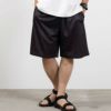 NAVY ポリエステルメッシュハーフパンツ メンズ