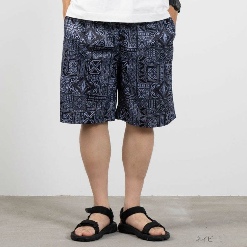 NAVY ポリエステルメッシュハーフパンツ メンズ