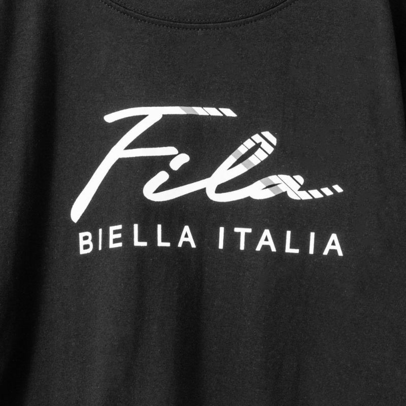 FILA 筆記体ロゴTシャツ メンズ