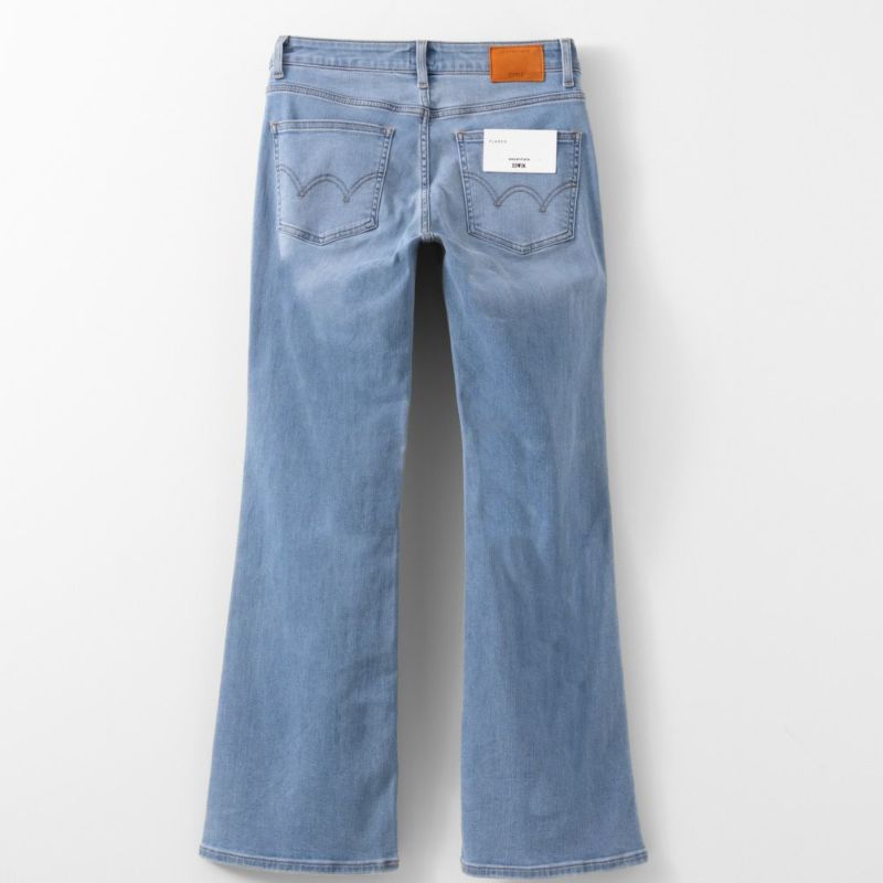 EDWIN  essentials フレアストレッチデニムパンツ レディース商品画像-12