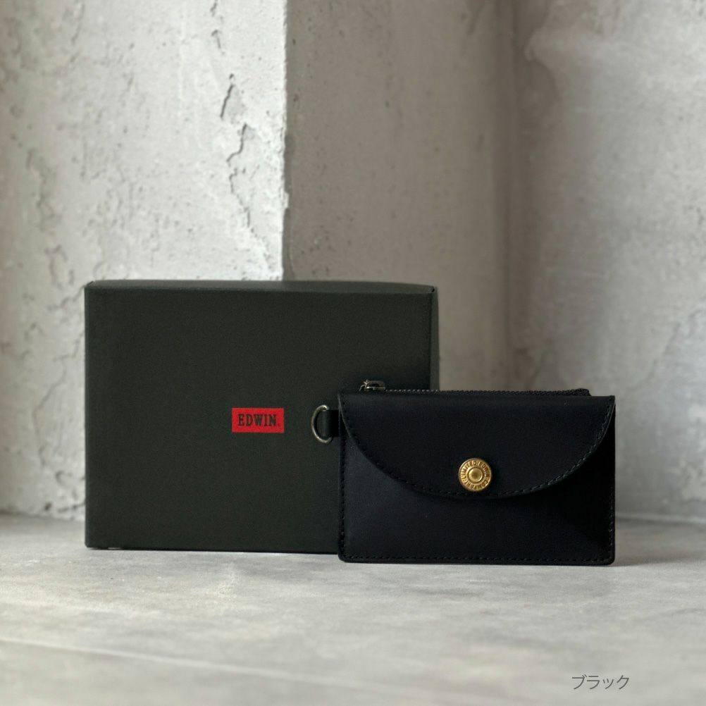 【オンラインストア限定】EDWIN 栃木レザー 小銭入れ商品サムネイル-1