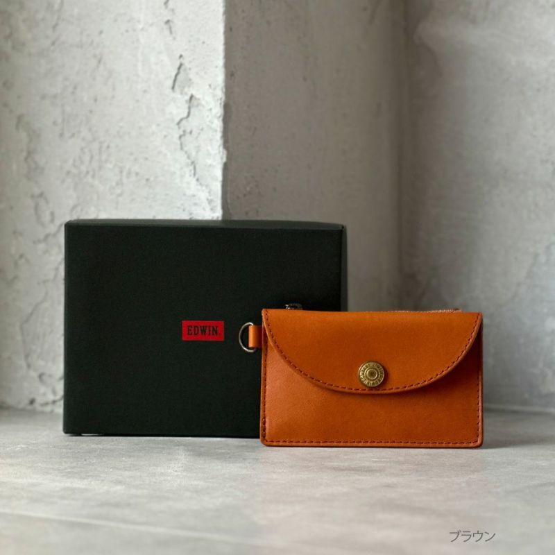 【オンラインストア限定】EDWIN 栃木レザー 小銭入れ商品画像-2