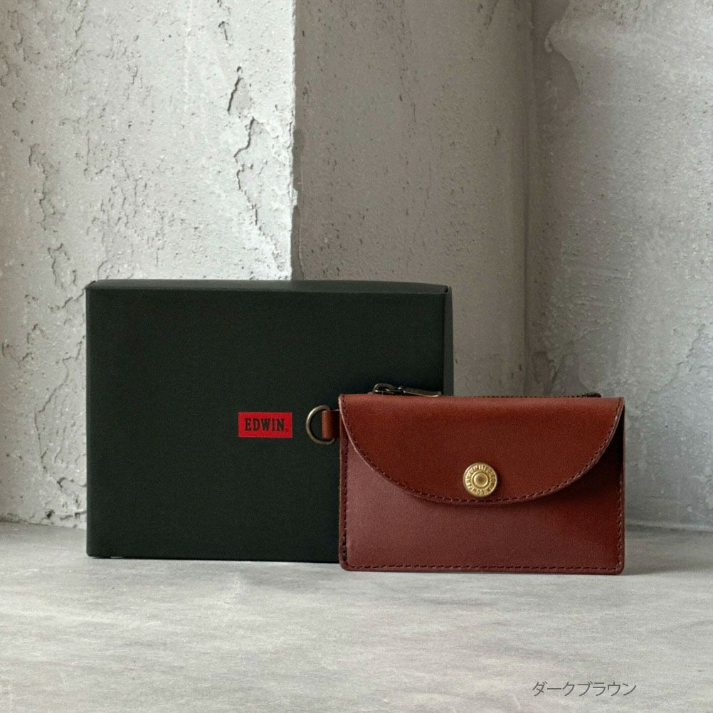 【オンラインストア限定】EDWIN 栃木レザー 小銭入れ商品サムネイル-3