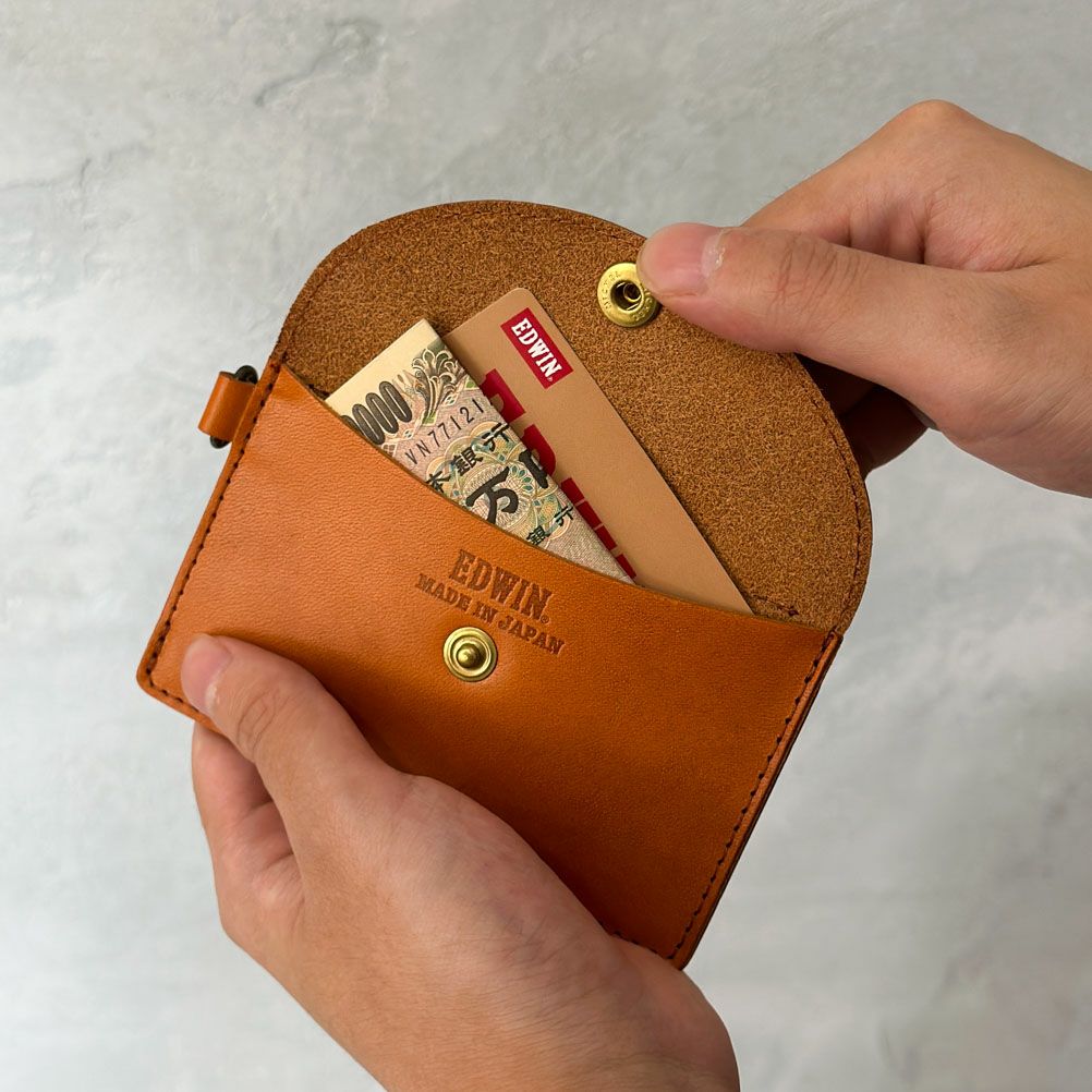 【オンラインストア限定】EDWIN 栃木レザー 小銭入れ商品サムネイル-4