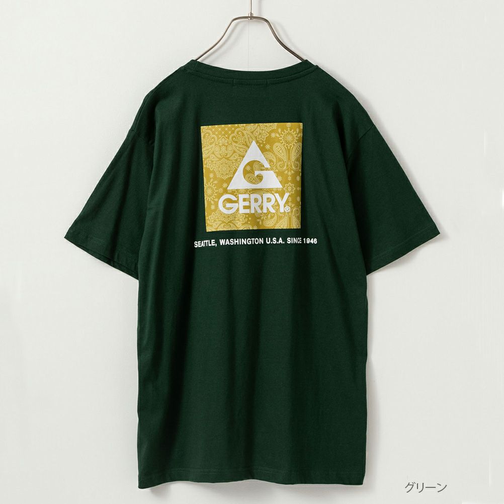 GERRY ボックスロゴTシャツ メンズ