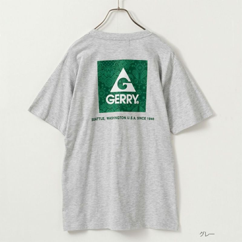 GERRY ボックスロゴTシャツ メンズ