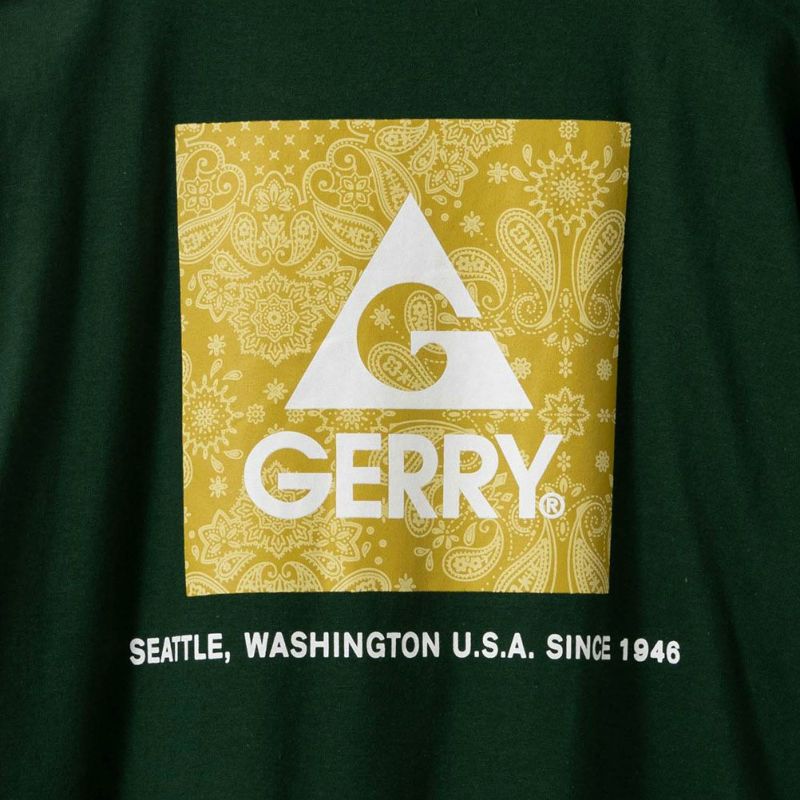 GERRY ボックスロゴTシャツ メンズ