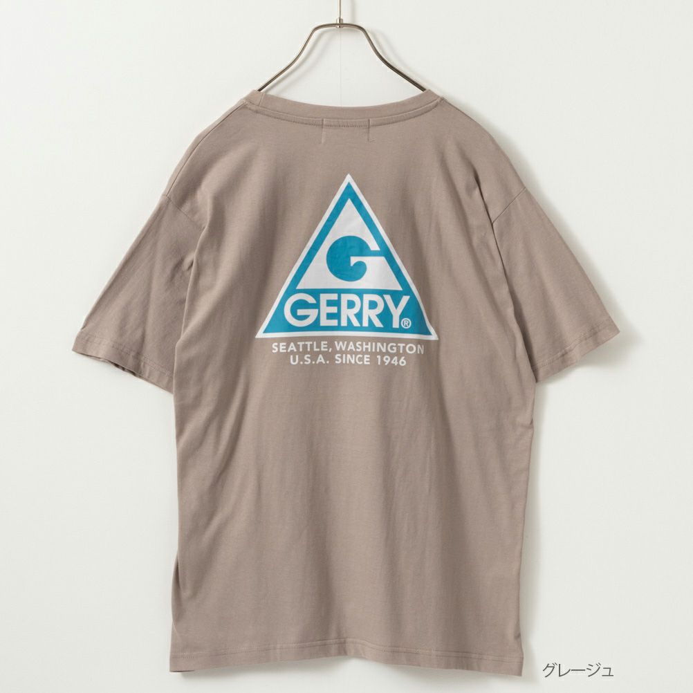 GERRY バックロゴTシャツ メンズ