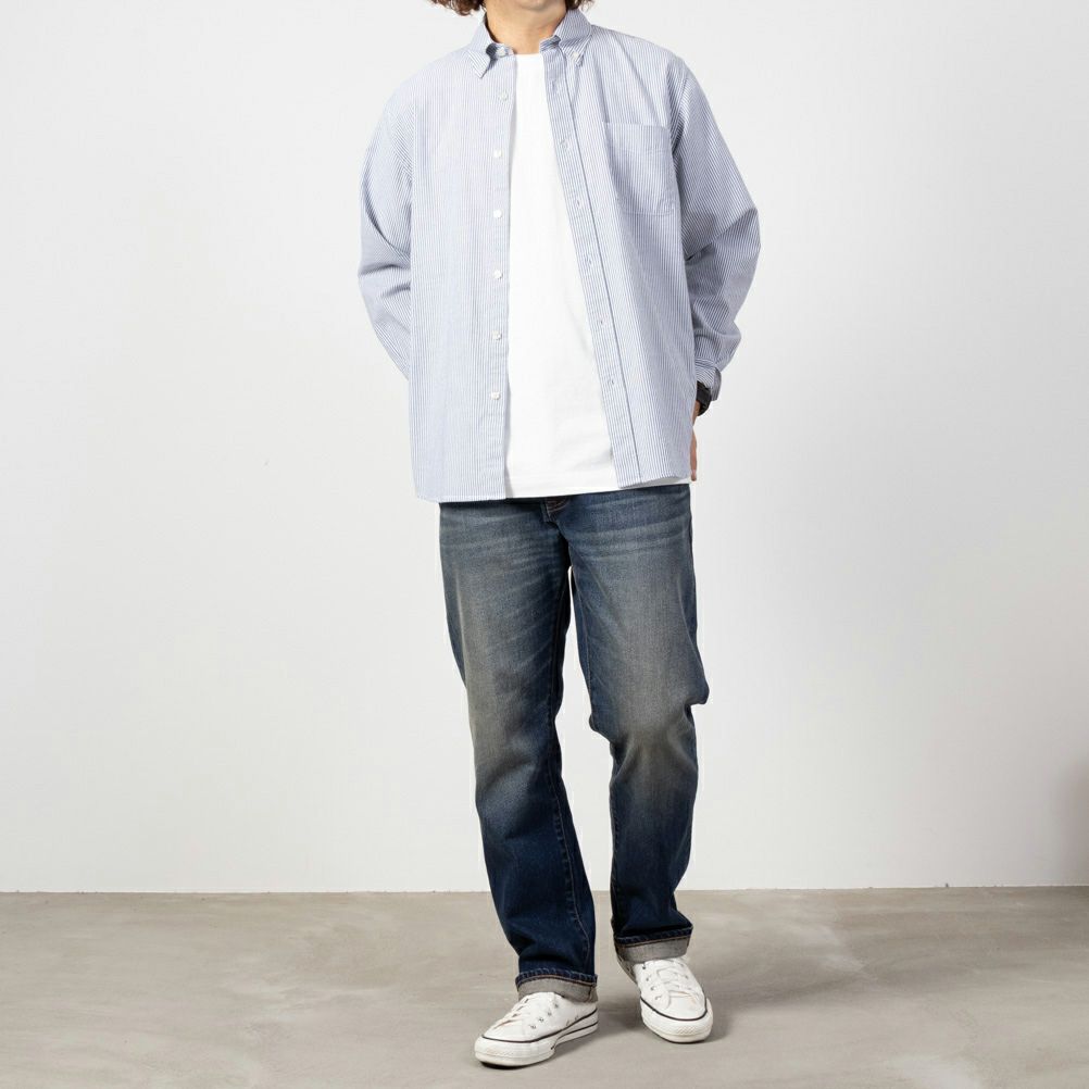 EDWIN XV レギュラーストレートデニムパンツ メンズ