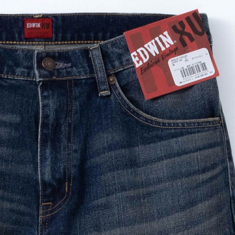 EDWIN XV レギュラーストレートデニムパンツ メンズ商品画像-7