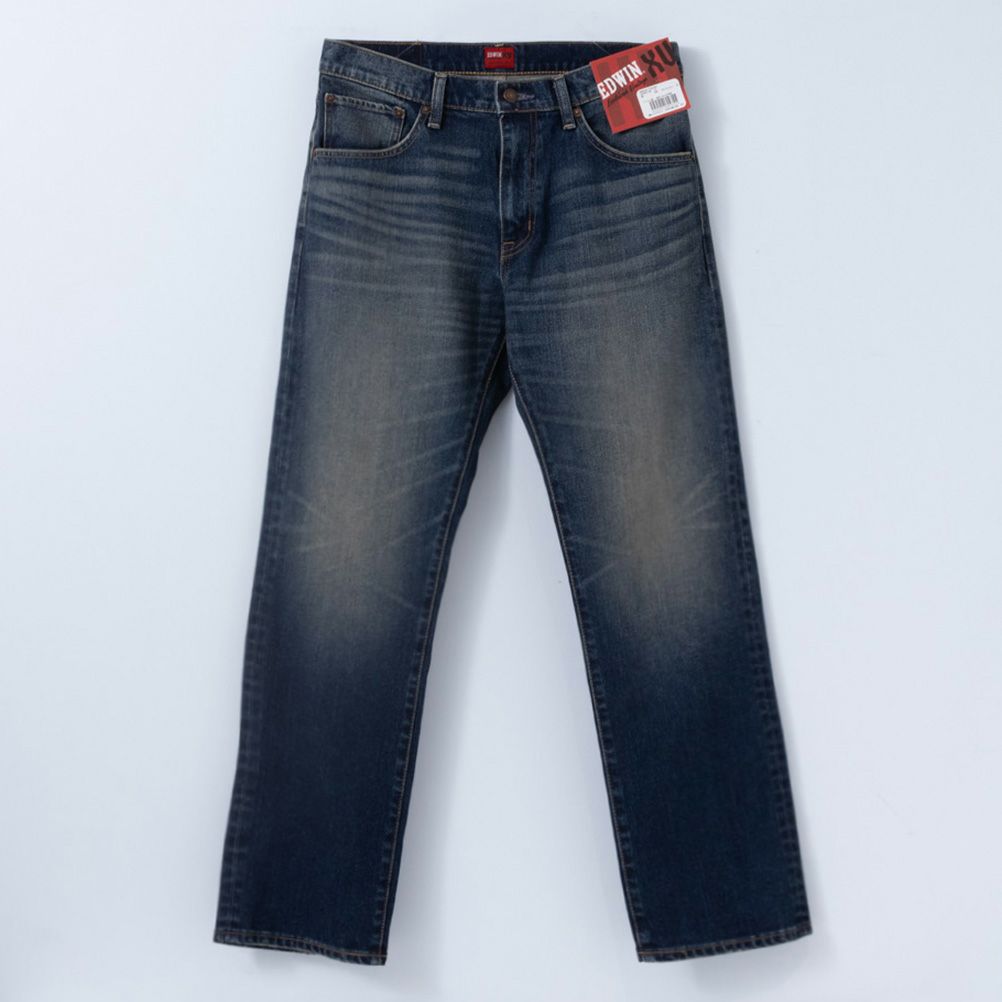 EDWIN XV レギュラーストレートデニムパンツ メンズ商品サムネイル-10