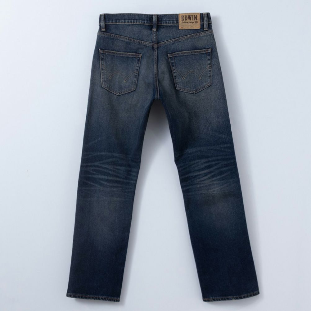 EDWIN XV レギュラーストレートデニムパンツ メンズ