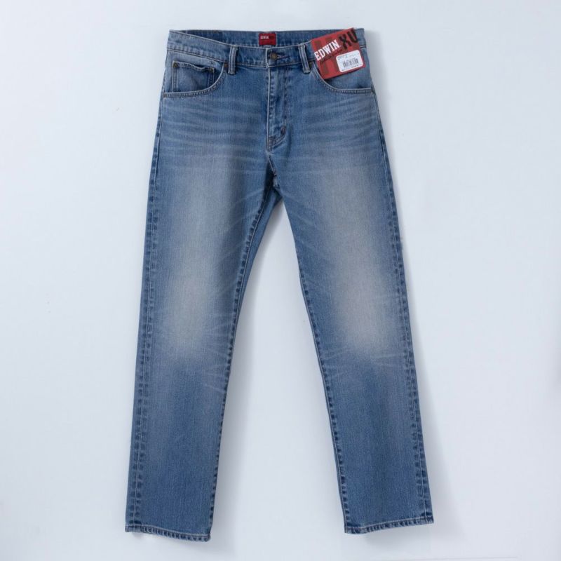 EDWIN XV レギュラーストレートデニムパンツ メンズ商品画像-10