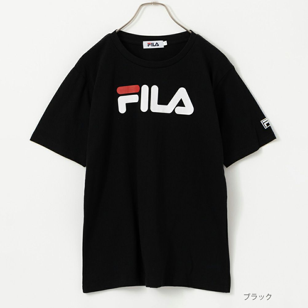 FILA ビッグロゴプリントTシャツ レディース