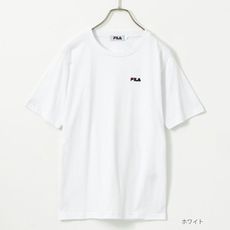 【オンラインストア限定】FILA ワンポイント刺繍Tシャツ レディース メール便 対応商品商品画像-2