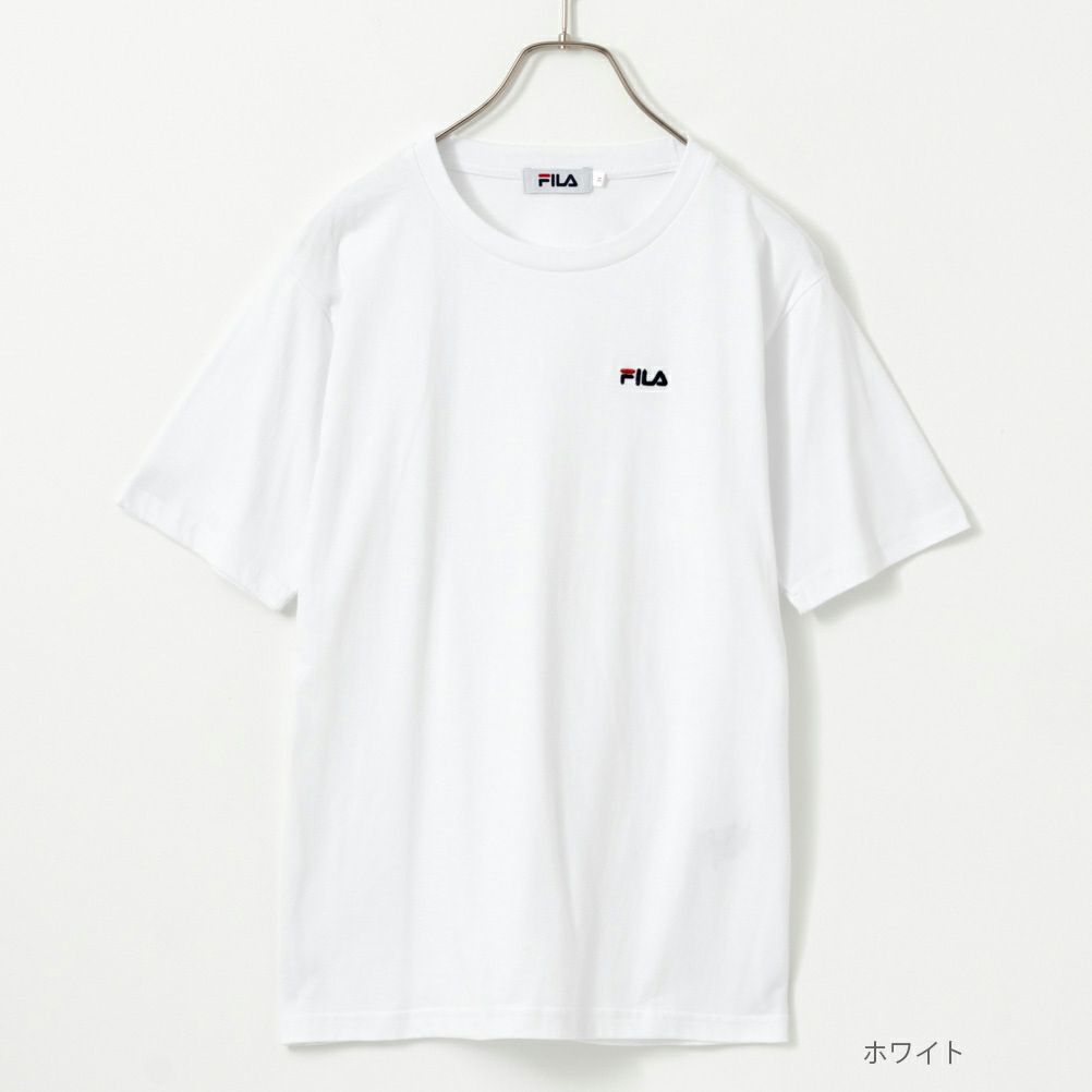 FILA ワンポイント刺繍Tシャツ レディース ネコポス 対応商品