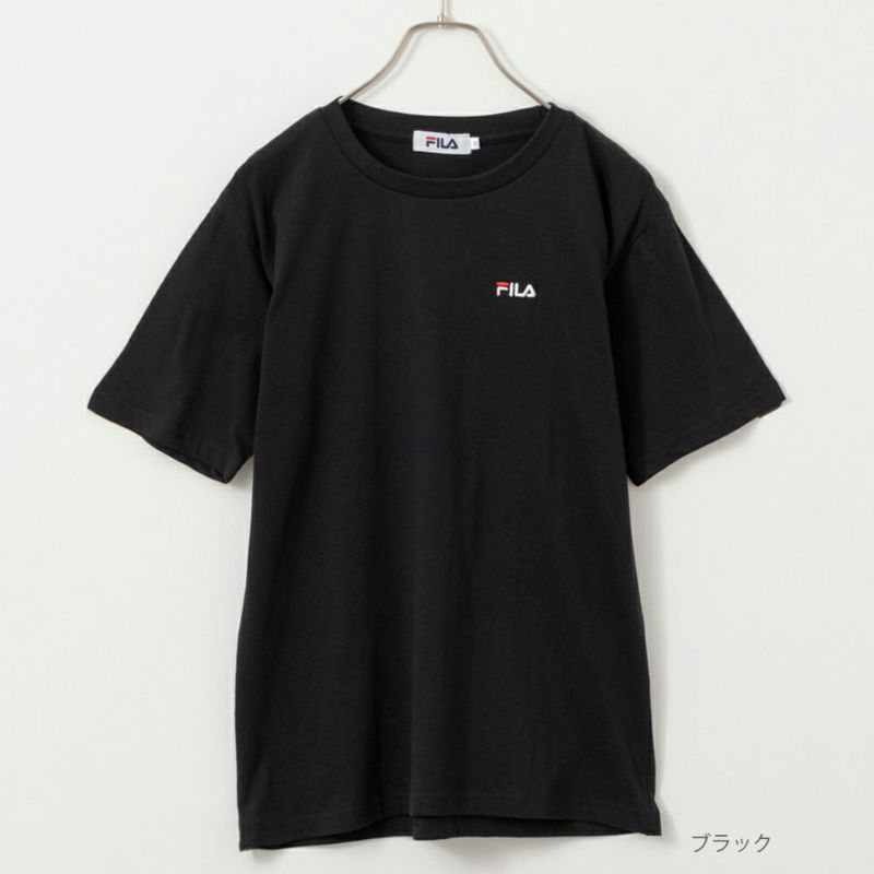 【オンラインストア限定】FILA ワンポイント刺繍Tシャツ レディース メール便 対応商品商品画像-3