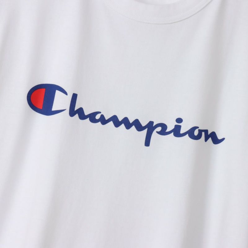 Champion [大きいサイズ] スクリプトロゴプリントTシャツ キングサイズ