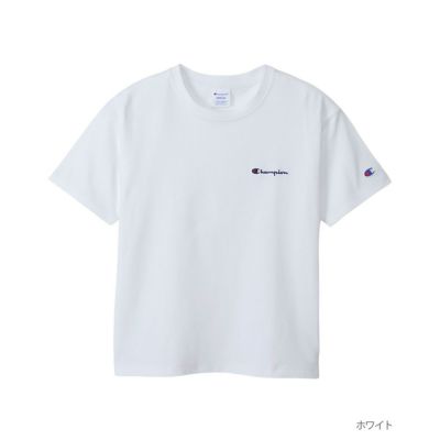 Champion ワンポイントロゴTシャツ レディース