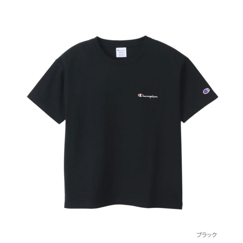 Champion ワンポイントロゴTシャツ レディース