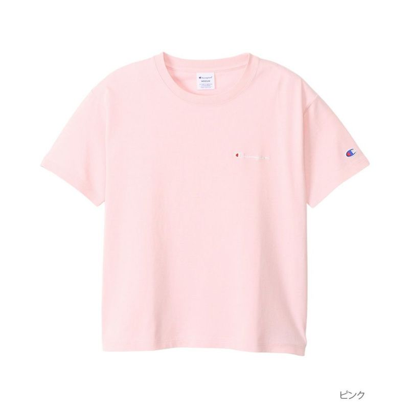 Champion ワンポイントロゴTシャツ レディース