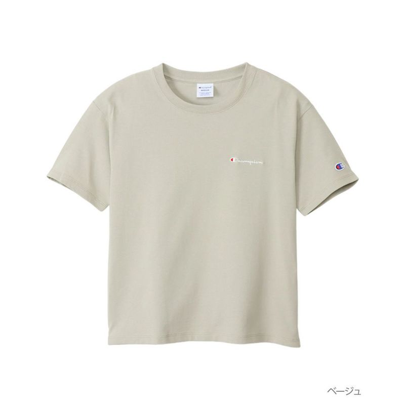 Champion ワンポイントロゴTシャツ レディース