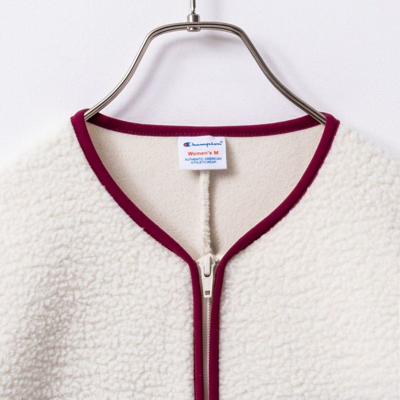 【オンラインストア限定】Champion  ボアフリースショートジャケット レディース商品画像-13