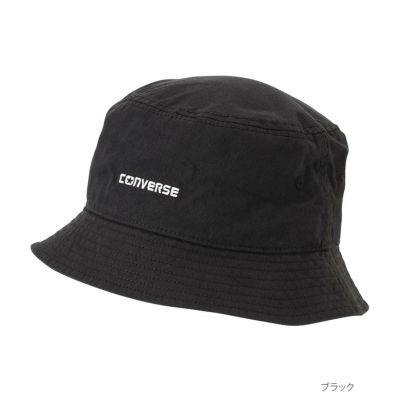 CONVERSE  コットンツイルロゴバケットハット レディース