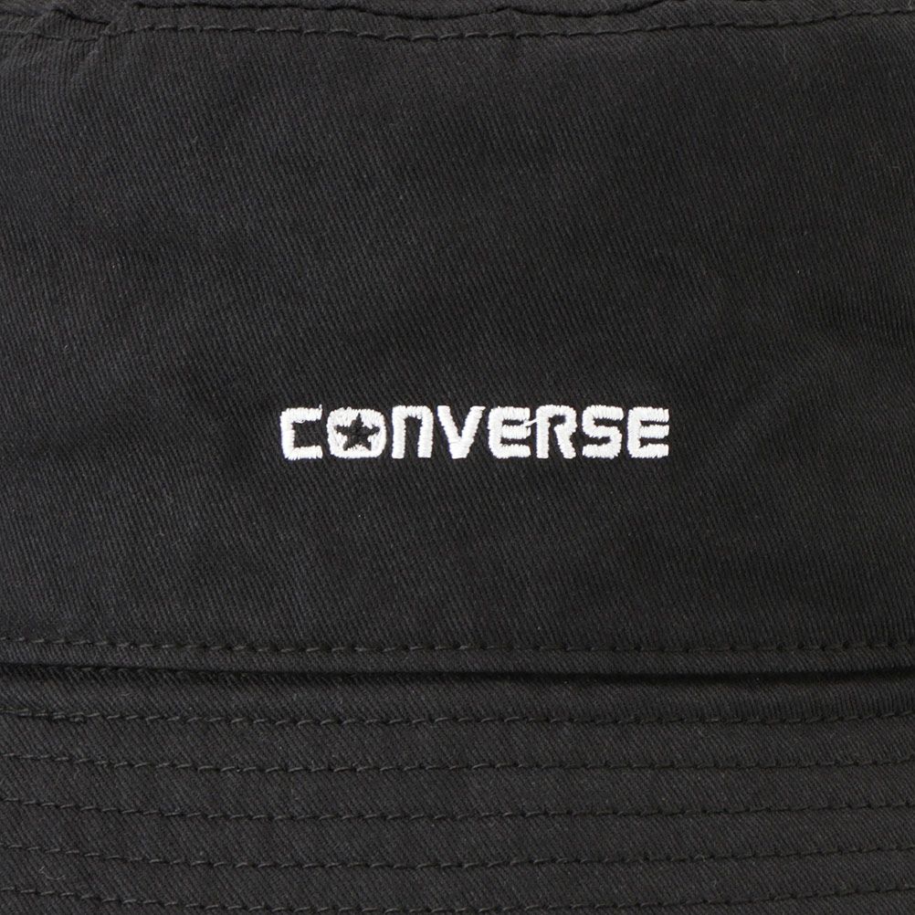 CONVERSE コットンツイルロゴバケットハット レディース