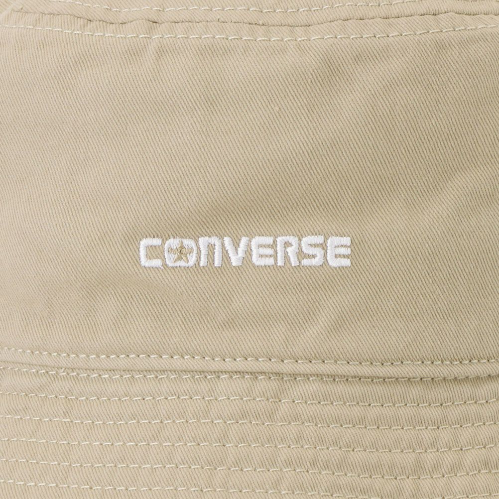 CONVERSE コットンツイルロゴバケットハット レディース