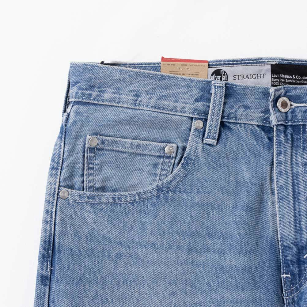 Levi's SILVER TAB(TM) ストレートデニムパンツ メンズ