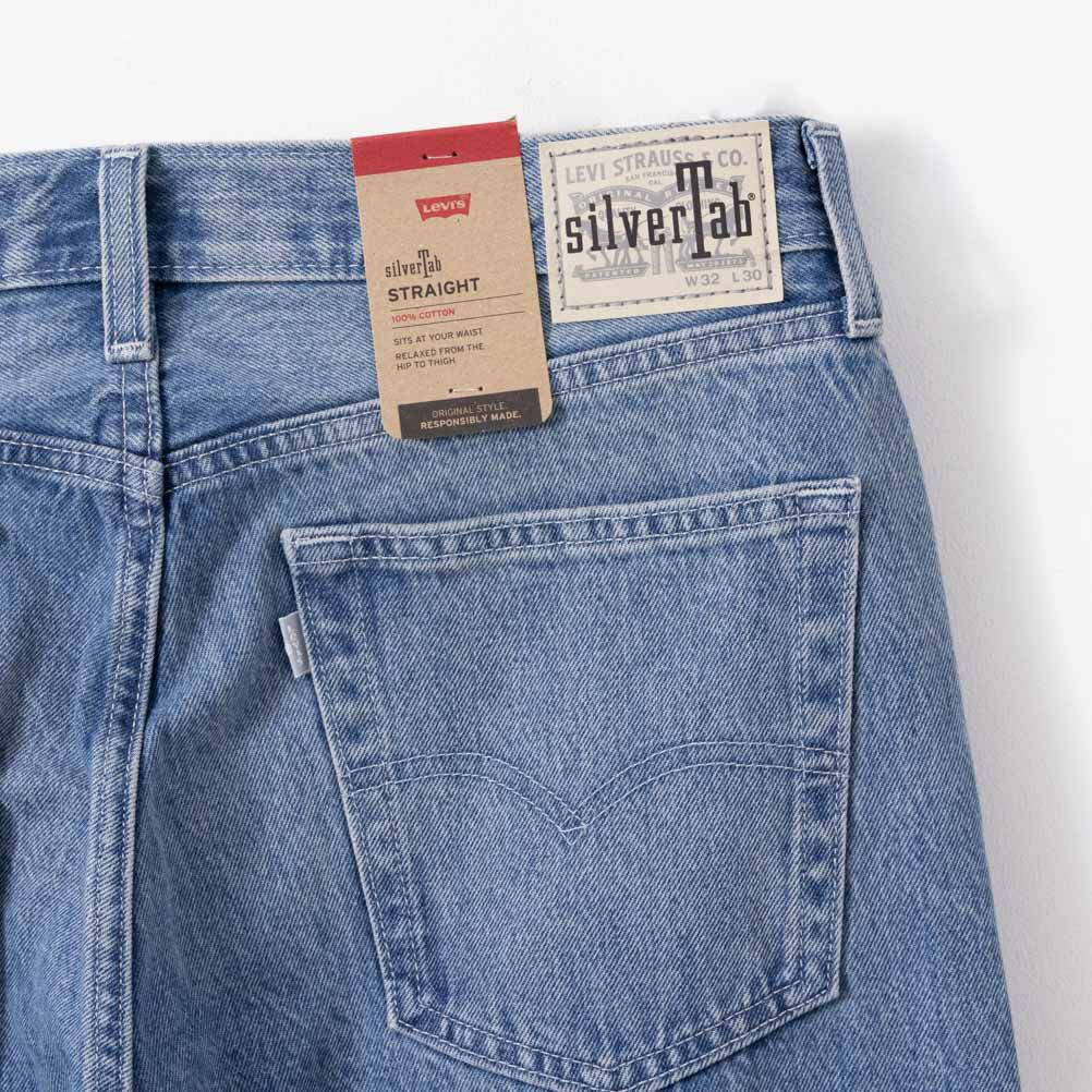Levi's SILVER TAB(TM) ストレートデニムパンツ メンズ