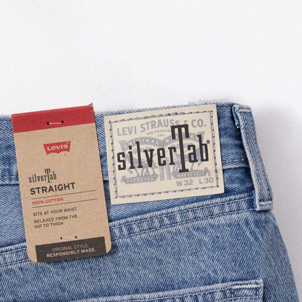 Levi's SILVER TAB(TM) ストレートデニムパンツ メンズ