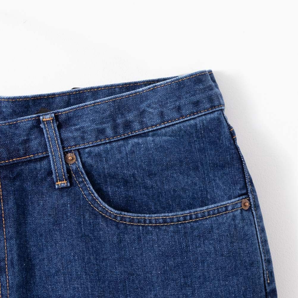 EDWIN INB E404 ストレートデニムパンツ メンズ