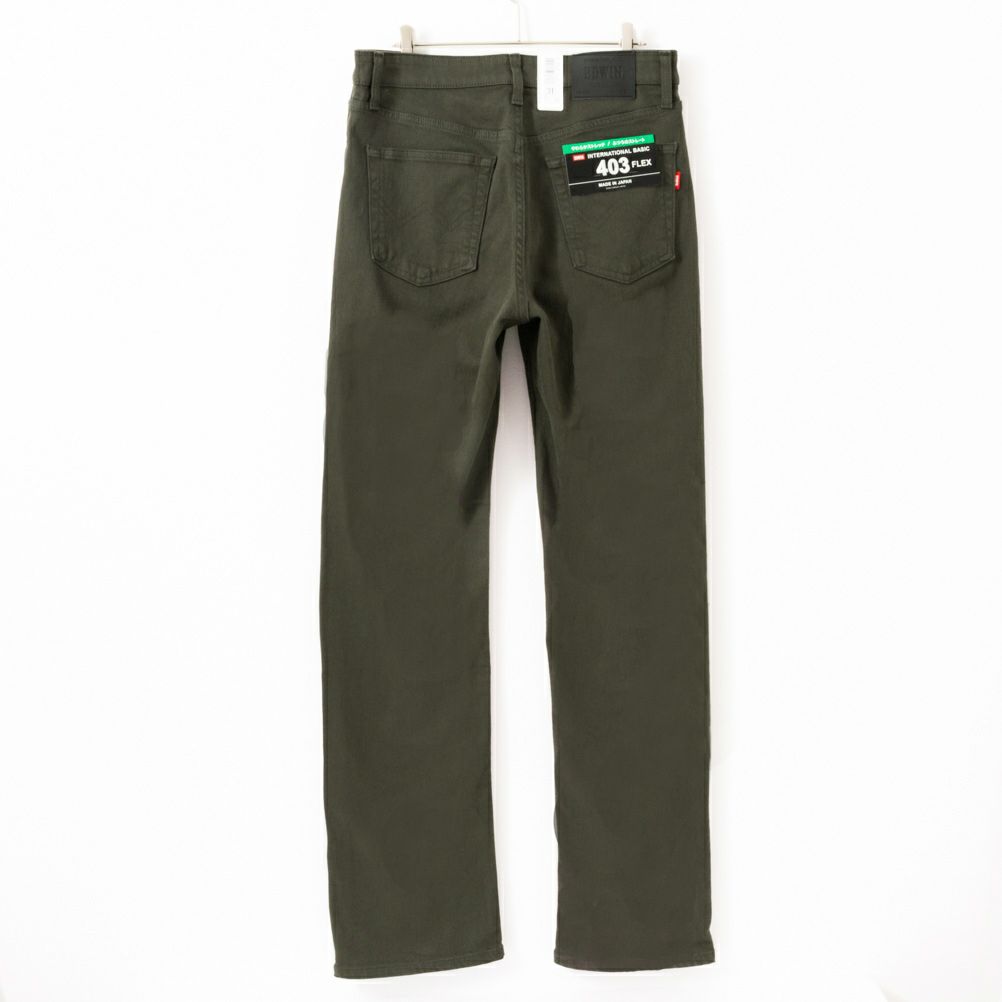 EDWIN INB FLEX レギュラーストレートパンツ メンズ