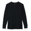 Hanes サーマルクルーネックロングスリーブTシャツ メンズ ネコポス 対応商品