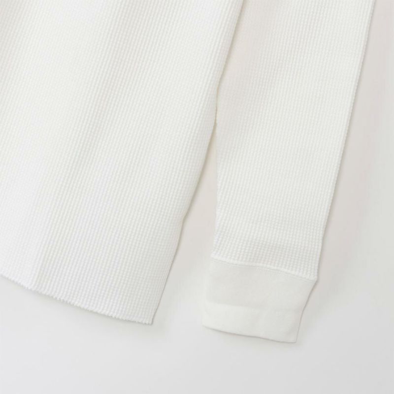 Hanes  サーマルクルーネックロングスリーブTシャツ メンズ商品画像-4