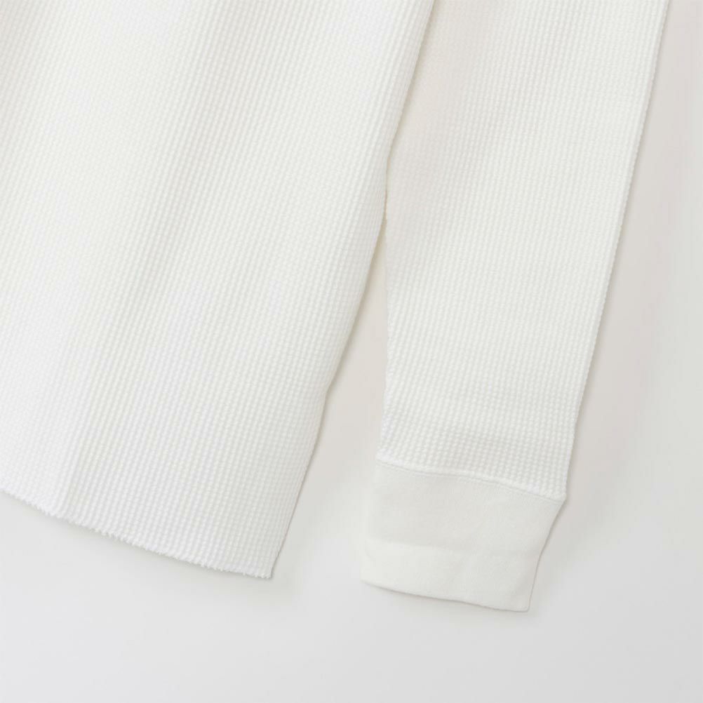 Hanes  サーマルクルーネックロングスリーブTシャツ メンズ商品サムネイル-4