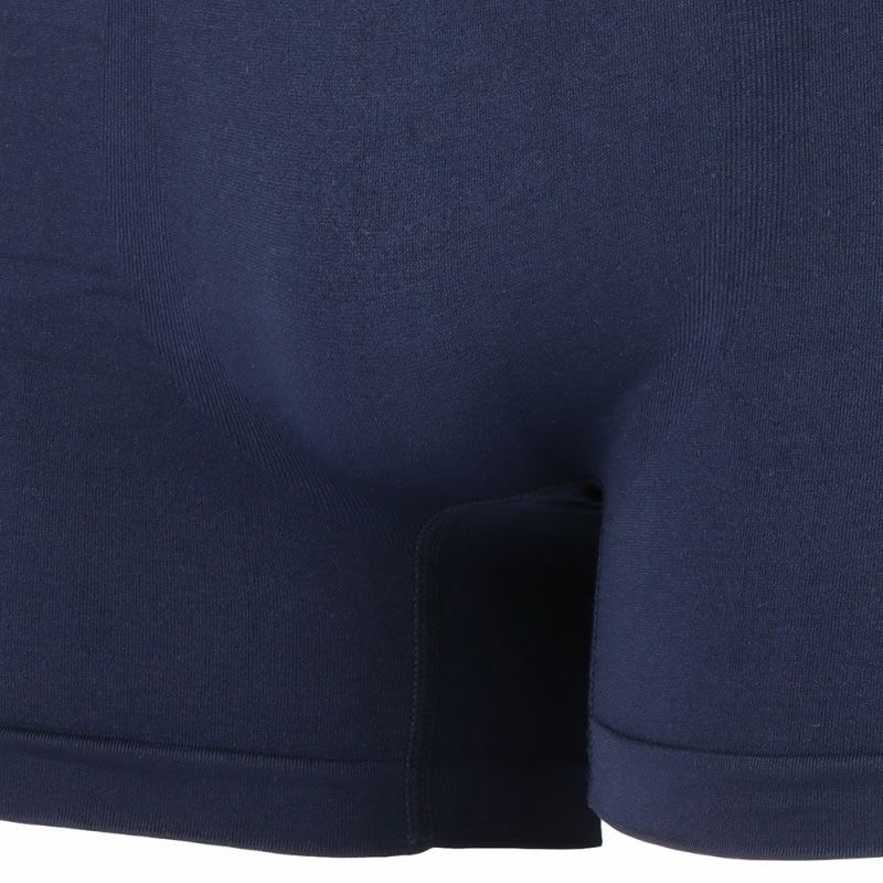 NAVY  無地ライン成型ボクサーパンツ メンズ メール便 対応商品商品画像-3