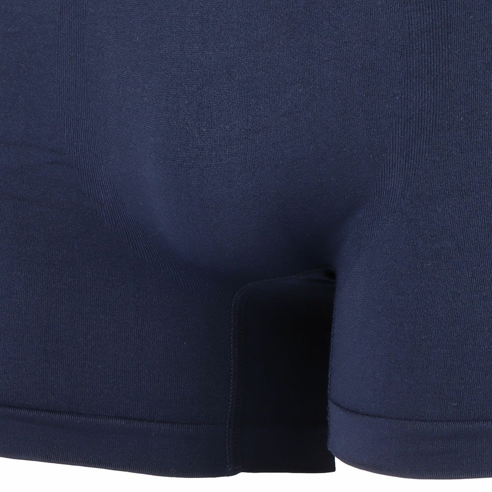 NAVY  無地ライン成型ボクサーパンツ メンズ メール便 対応商品商品サムネイル-3