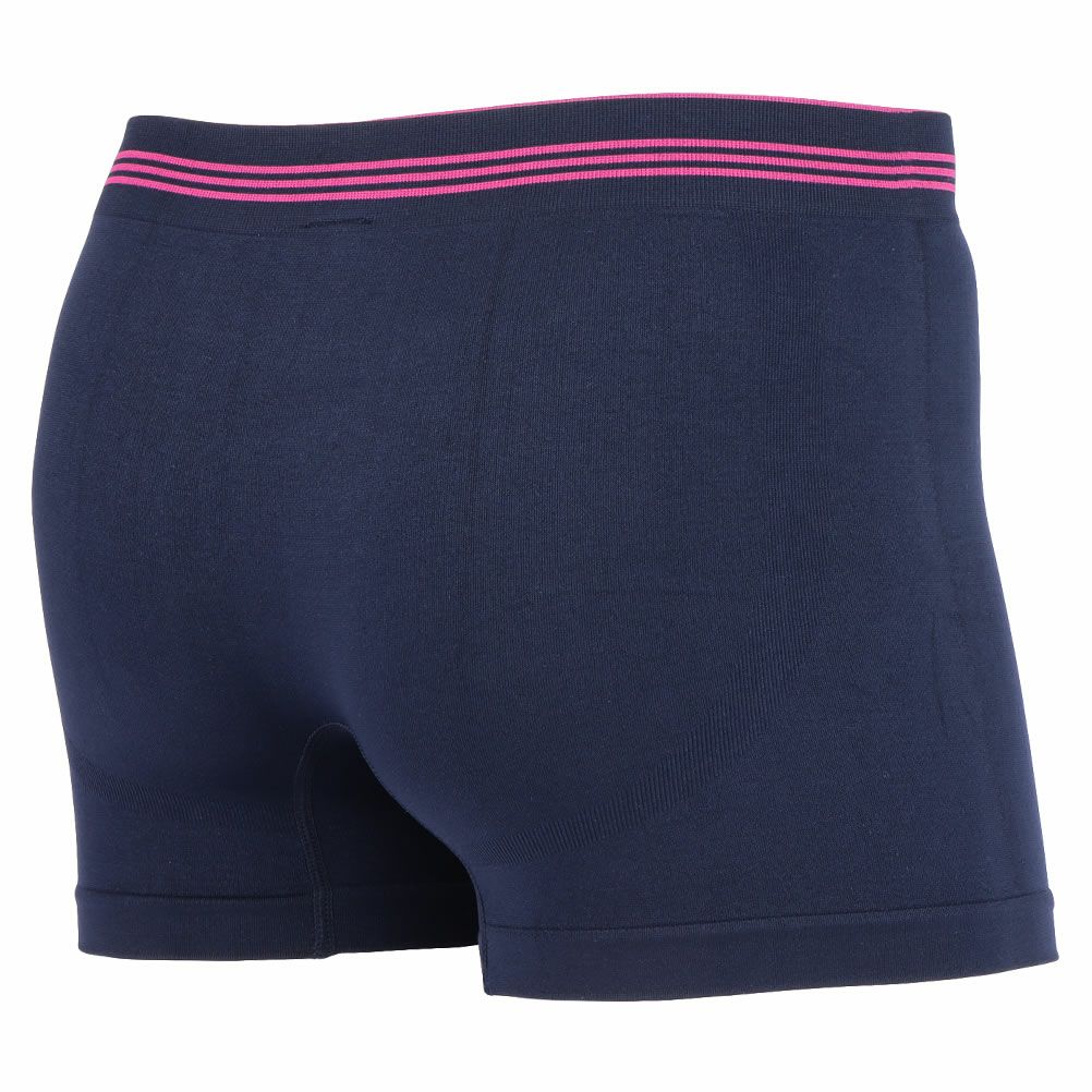 NAVY  無地ライン成型ボクサーパンツ メンズ メール便 対応商品商品サムネイル-4