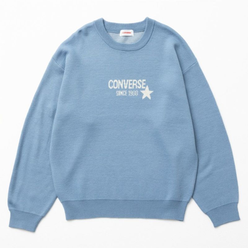 CONVERSE  ジャガードニットプルオーバー レディース商品画像-2