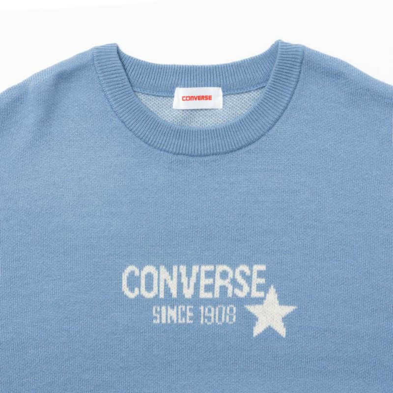 CONVERSE  ジャガードニットプルオーバー レディース商品画像-5
