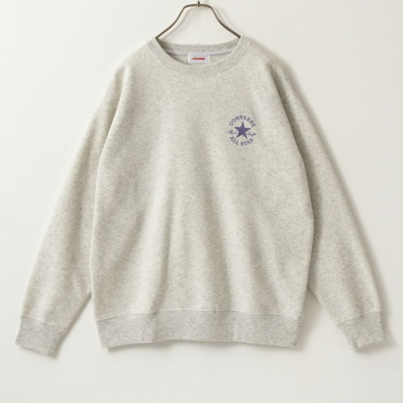 CONVERSE 裏起毛シューズ柄トレーナー レディース商品画像-2