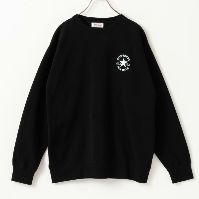 CONVERSE 裏起毛シューズ柄トレーナー レディース商品画像-4