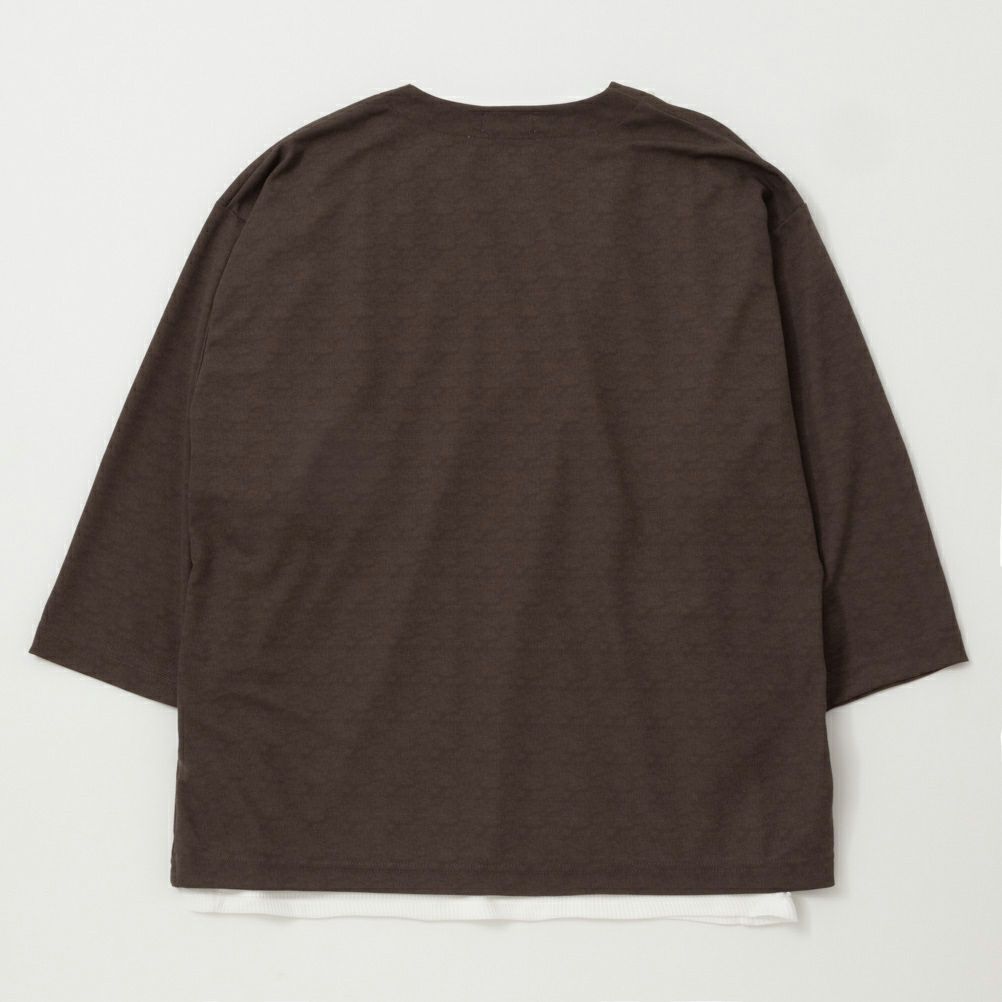 [期間限定価格]URBAN COLLECTION 梨地クロップドカーディガンアンサンブル メンズ商品サムネイル-4