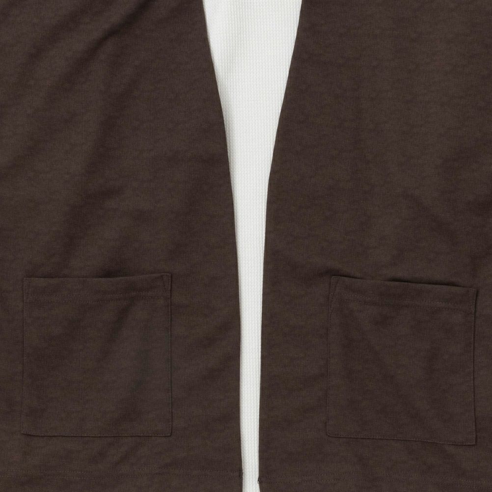 URBAN COLLECTION 梨地クロップドカーディガンアンサンブル メンズ