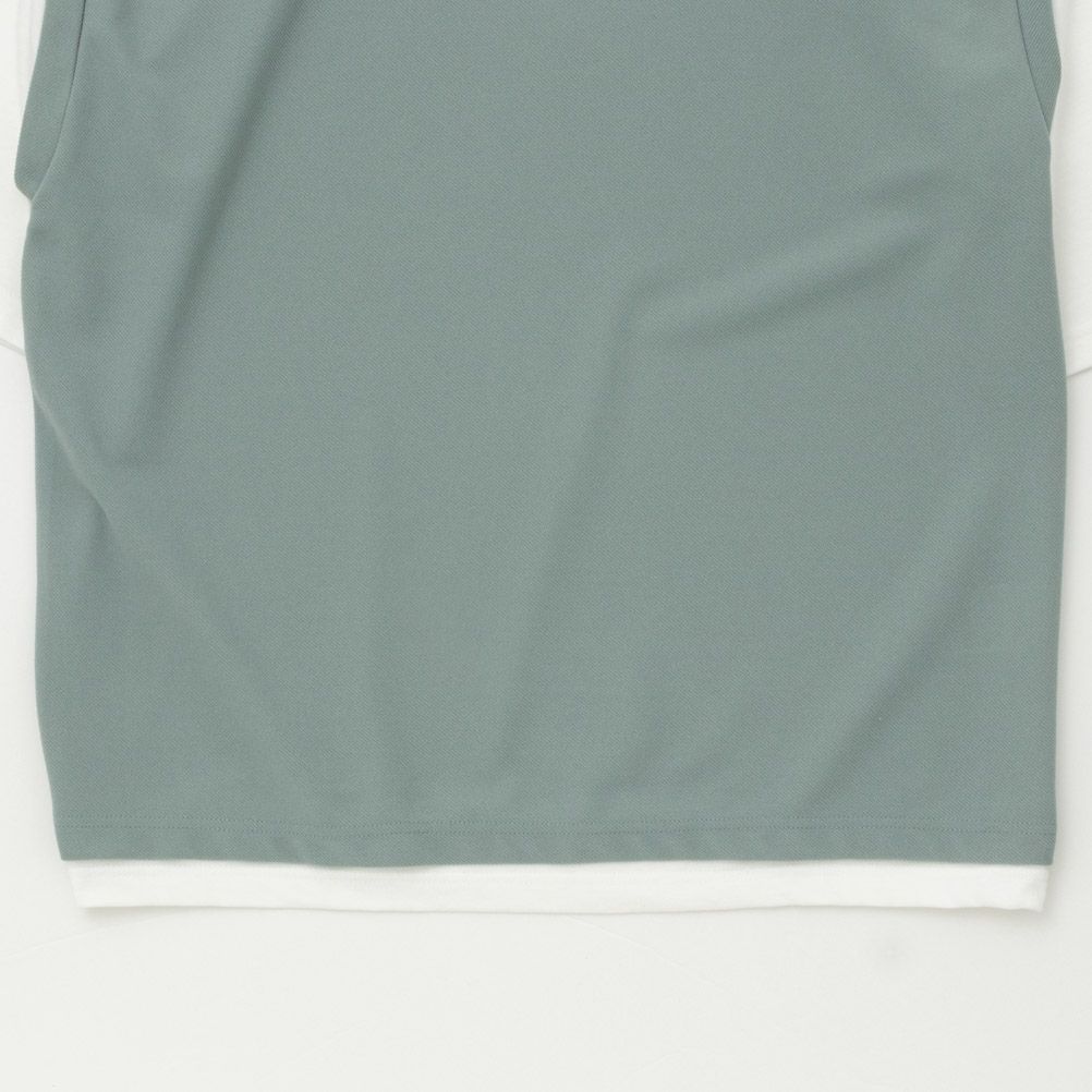 URBAN COLLECTION 梨地フェイクベストレイヤードTシャツ メンズ メール便 対応商品商品サムネイル-7