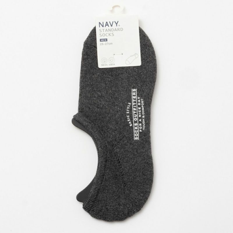 NAVY  無地＆杢調スニーカーインソックス メンズ商品画像-14